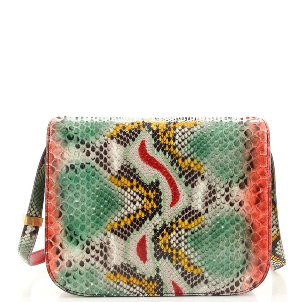 Celine Classic Box Bag Python Medium Multicolor - Picture 4 of 9